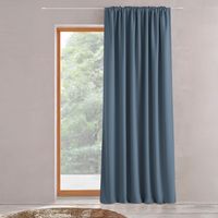 Plissierter Vorhang blau KILAVA 140x280 cm