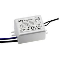 Driver LED à courant constant 2.94 W SLT3700IS1 – 700 mA – Tension 2.0-4.2 V/DC – Homologué meubles – Protection surcharge et court-circuit – Self Electronics - X187271