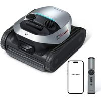 DREAME Poolroboter Z1 Pro, Hightech-Poolerkennung & Pfadplanung, hohe Saugleistung, Poolboden,für Pools bis 200 ㎡