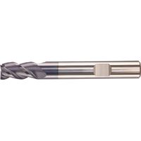 Fortis VHM-Schaftfräser Z3 45G lang 100 mm AlTiN+ HB