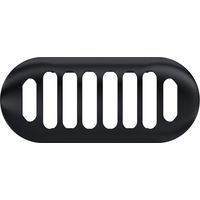 Old London Chancery Matt Black Overflow Cover - OVFL02R