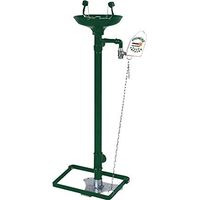 Piedistallo lavabo collirio d'emergenza oculare acciaio inox nofer SC380SS
