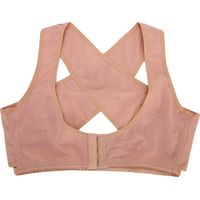 Correcteur de posture femme adulte soutien-gorge dos droit ceinture anti-voûte beige
