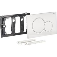 Geberit Sigma01 Betätigungsplatte für 2-Mengen-Spülung, rund, Modell: 115.770.DT.5, Farbe: Weiß