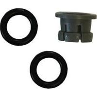 Joints toriques x2 et mâchoire x1 de mécanisme pushfit pour purificateur Doulton