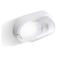 PLAFONIERA OVALE BIANCO