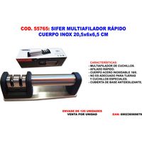 Sifer Quick Multiaffilatoio Corpo in Acciaio Inox 20,5x6x6,5 CMM02