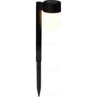Lámpara solar de jardín con estaca LED, altura regulable de 29,5 a 47 cm.