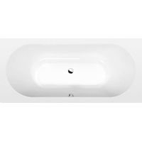 Polysan - Rechteckige Badewanne VIVA B 175, 175x80x47 cm, weiß 88119