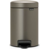 Poubelle à pédale Brabantia Newicon 3L Platinum