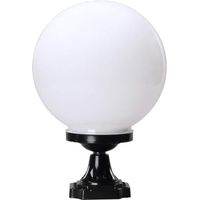 Lampe d'extérieur moderne en forme de globe, imperméable, luminaire d'extérieur, idéal Compatible with un patio, une cour, un balcon, un porche, un paysage ou une rue