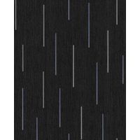 Papier peint à rayures EDEM 85043BR26 papier peint vinyle légèrement texturé avec un dessin graphique et des accents métalliques anthracite gris-noir bleu violet argent 5,33 m2