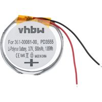 vhbw Batterie compatible avec Garmin Tactix Delta Solar smartwatch montre connectée bracelet fitness (500mAh, 3,7V, Li-polymère)