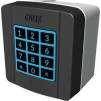 Came – Clavier à code radio rétro-éclairé 25 codes – Fréquence 433.92 Mhz – Indice de protection IP54 – Portée 80 mètres