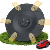 Accessoire pour Robot Tondeuse 6 Lames Compatible avec Einhell Freelexo Cam 500 Power X Désherbage -