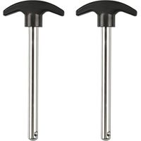 Weight Stack Pin - 3/8 Inch Diameter - Universal Fit for Home and Commercial Gym Weight Machines - 2 Pieces