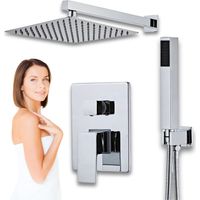 BASILIO S-1103 CONJUNTO DE DUCHA EMPOTRADO CROMADO