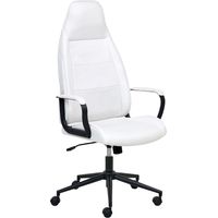 Bürostuhl REBEL Stoff Cremeweiß