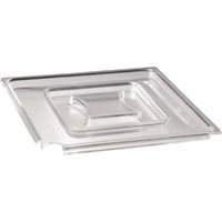 Couvercle carré transparent empilable Float - APS 190 mm