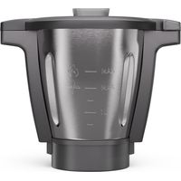 Klarstein Récipient en Céramique pour Robot de Cuisine Multifonctions, Contenant de Grande Taille pour Robot de 1700W 4 en 1 Blenders, Mixeurs, Grand Pot de 4.7L en Ceramique pour Cuisine