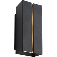 Lampe murale élégante Clarini Noir - 2618151203