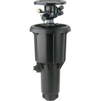 Konventionelles Sprinklersystem. Druck 1,7 bis 4,1 bar. Reichweite 6,7 bis 13,7 m. 1/2"- und 3/4"-Gewindeanschluss.