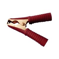 Pinza per batterie manici isolati 80a rossa