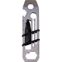 in 1 Stainless Steel Multi Tool, Multi Function Can Opener, Stainless Steel, Allen Wrench, EDC Equipment, For Travel, Mountaineering, Camping, Hiking