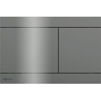 Swiss Aqua Technologies piastra di comando a due tocchi in acciaio inox, rivestimento PVD, Gun Metal (SATATDA)