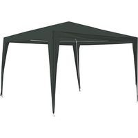 TONNELLE EN ACIER VERT - 3X3