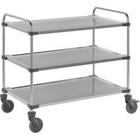 FRANKEL kaiserkraft, Chariot à plateaux en inox VARITHEK SERVO+