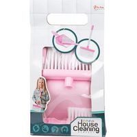 Toi-Toys House Cleaning Speelset 3-delig Rose/Blanc