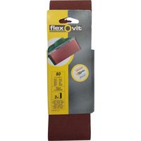 Cloth Sanding Belts 533 x 75mm 80G Medium (Pack of 2) FLV26469