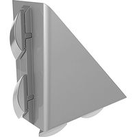 Fath Aluwinkel I 40/80 Item System mit Rhombusschraube und Senkmutter für Aluprofil Nut 8