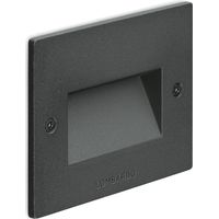 Segnapasso a led Fix 503 4000K IP66 Antracite Lombardo LL120002N