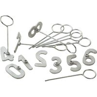 Série de numéros à marquer 0 à 9, 8 cm