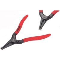 PINZA SEEGER ANELLI ELASTICI ESTERNI BECCHI DRITTI 140/155/180/220mm DOGHER, "155mm"