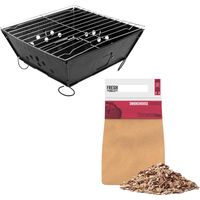 Portable BBQ with Cherrywood Wood Chips