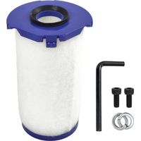 vhbw Filtre HEPA compatible avec Dyson 9kJ, HU03 sèche-mains H13, blanc / violet