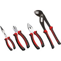 Jeu De 4 Pinces Professionnelles Ampro Set De Pinces Professionnelles Polyvalentes Et Durables - Ampro
