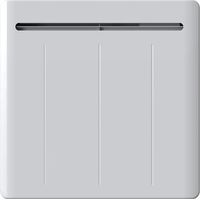 Radiateur inertie fonte Keops - Blanc - 1500W