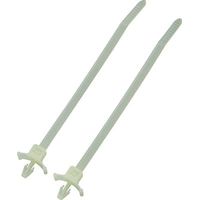 Fascetta per cavi KSS 28530c1309 100 pz. 203 mm 4.80 mm Nero con ancoraggio a freccia
