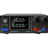 Bloc d'alimentation de laboratoire PEAKTECH P 6168, 1...15 V, 0...60 A, 900 W