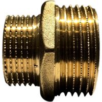 Messing Reduziernippel Männlich/männlich 1" (26/34) X 3/4" (20/27)
