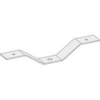 Eurocoustic St Gobain – Demi collier de serrage AC22 pour dalle plafond – Compatibilité tige filetée Ø6 mm et tige lisse Ø4 mm – Boîte de 100 pièces – Charges admissibles 37 kg