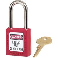 Cadenas de consignation rouge 410-410RED - Master Lock