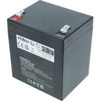 vhbw 1x Batterie remplacement pour APC RBC44, RBC43, RBC140 pour haut-parleurs, enceintes portatives (6Ah, 12,8V, LiFePO4)