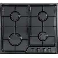 DeLonghi YNF 46 ASV Schwarz Integriert Gaskochfeld 4 Zone(n)