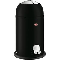 Poubelle Wesco Kickmaster Junior noir 12 litres acier