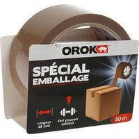 Orok Klebeband Verpackung Havanna 50 m x 38 mm - Orok